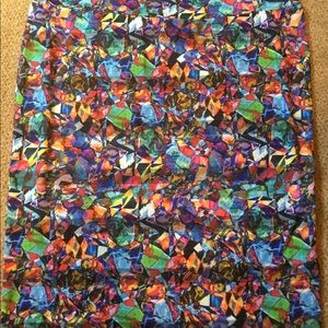 Lularoe Cassie. NWOT. Stained glass.
